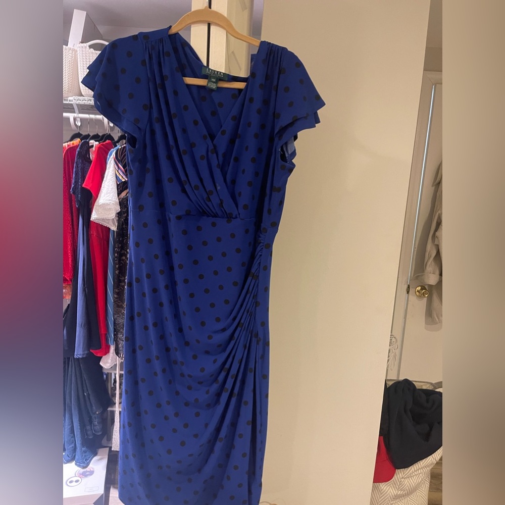 Ralph Lauren Polka Dot Dress